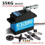 DS Servo DS3225 35kg/25kg High Torque Coreless Digital Servo Stainless SG Waterproof Robotic RC Car Buggy Boat Robot Arm Drone